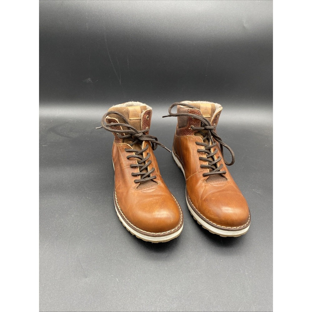 Aldo Brown Casual‎  Ankle Boots Women 12 Zipper Lace Up Boots